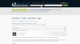 
                            4. s2Member® | Topic: Facebook, Twitter, and other Login