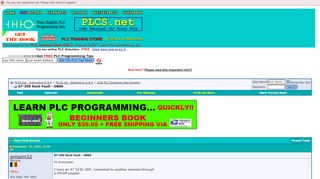 
                            7. S7-300 Rack Fault - OB86 - PLCS.net - Interactive Q & A - PLCTalk.net