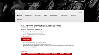 
                            3. SA Army Foundation | Membership