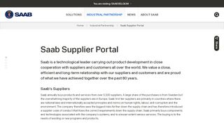 
                            4. Saab Supplier Portal