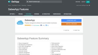 
                            8. SabeeApp Features & Capabilities | GetApp®