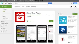 
                            4. Sabre Crew Access - Apps on Google Play