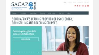 
                            9. SACAP (The South African College of Applied Psychology ...