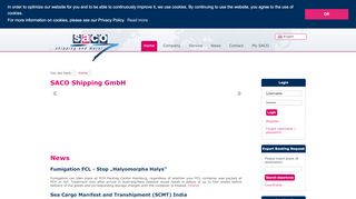 
                            1. SACO Shipping GmbH | NVOCC Services worldwide - …