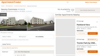 
                            8. Sacony Commons - Kutztown, PA | Apartment Finder