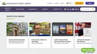 
                            10. Sacramento Public Library - Books are just the beginning
