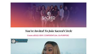 
                            2. Sacred Circle Invitation by Shanel Cooper-Sykes