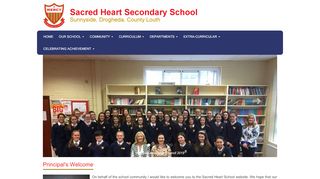 
                            7. Sacred Heart Secondary School | Principal's Welcome