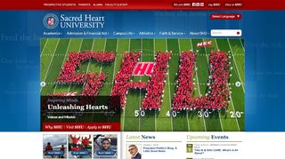 
                            1. Sacred Heart University Connecticut