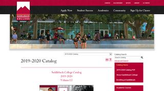 
                            9. Saddleback College - Acalog ACMS™