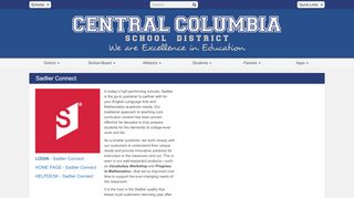
                            8. Sadlier Connect - Central Columbia School District