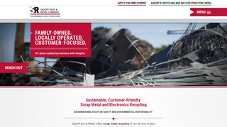 
                            1. Sadoff | Scrap Metal Recycling Centers Wisconsin & Nebraska