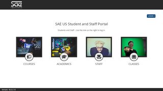 
                            2. SAE US Student and Staff Portal