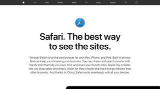 
                            7. Safari - Apple