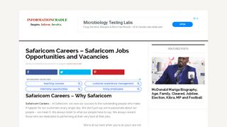 
                            9. Safaricom Careers - Safaricom Jobs Opportunities and ...