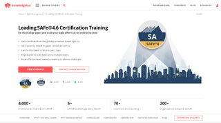 
                            6. SAFe Agilist Certification Course | Leading SAFe®4.6 Training