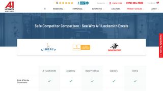 
                            7. Safe Competitor Comparson - Safe Sales and Installation | A-1 ...