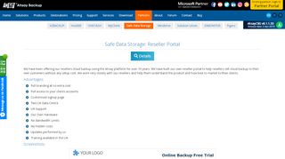 
                            5. Safe Data Storage: Reseller Portal - Ahsay Backup
