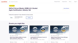 
                            9. SAFe® Scrum Master (SSM) 4.6 | Scaled Agile Certification- Atlanta ...