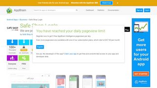 
                            7. Safe Shop LogIn - Android app on AppBrain