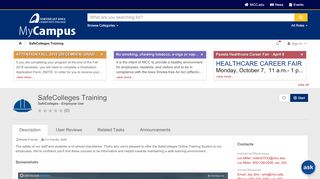 
                            4. SafeColleges Training (SafeColleges - Employee Use ...