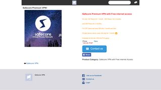 
                            7. Safecore Premium VPN! | Safecore VPN