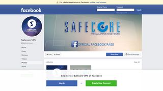 
                            8. Safecore VPN - Photos | Facebook
