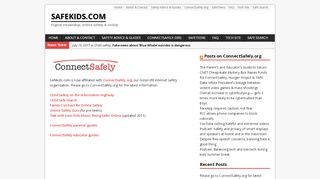 
                            9. SafeKids.com | Digital citizenship, online safety & …
