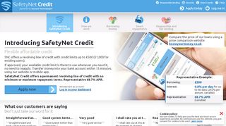 
                            3. SafetyNet Credit - The Smart Credit Facility
