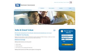 
                            2. Safeway Auto Insurance: SAFE & GREAT VALUE