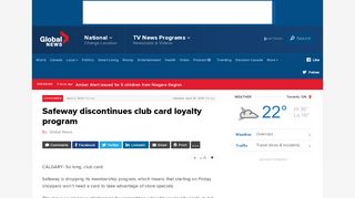 
                            9. Safeway discontinues club card loyalty program | …