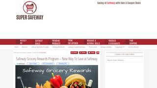 
                            7. Safeway Grocery Rewards Program - New Way To Save at ...