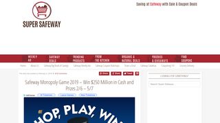
                            1. Safeway Monopoly Game Shop Play Win - …