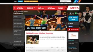 
                            6. SAFRA Membership Fees| NSMen Portal Singapore