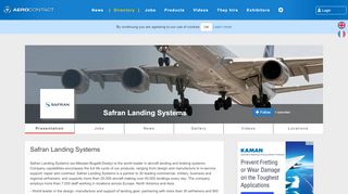 
                            6. Safran Landing Systems - Discover the mini site ... - Aerocontact.com