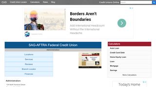 
                            4. SAG-AFTRA Federal Credit Union - Burbank, CA