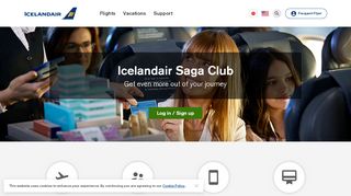 
                            8. Saga Club Frequent Flyer Club | Icelandair