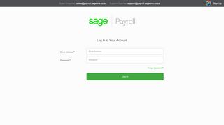 
                            5. Sage One - Payroll Login