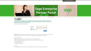 
                            9. SAGE Partner Portal