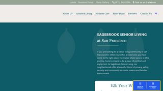 
                            8. Sagebrook San Francisco | Assisted Living and Memory Care