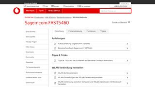 
                            11. Sagemcom FAST5460 - Vodafone Kabel Deutschland …