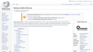 
                            3. Sahara India Pariwar - Wikipedia