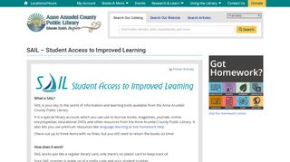 
                            9. SAIL: Student Access to Improved Learning - Anne Arundel County ...