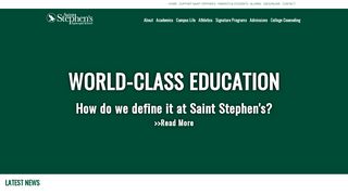 
                            1. Saint Stephen's Episcopal School