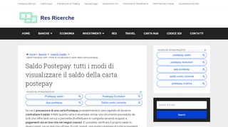 
                            3. Saldo Postepay: tutti i modi di visualizzare il saldo ...