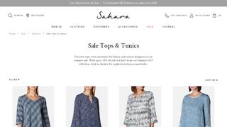 
                            7. Sale Tops & Tunics | Sahara