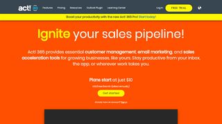 
                            7. Sales Pipeline Management & Marketing Tools | Act! 365