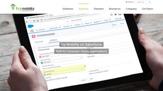 
                            4. Salesforce - Ivy Mobility