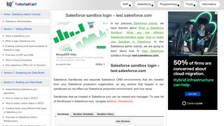 
                            1. Salesforce sandbox login - test.salesforce.com