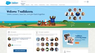 
                            10. Salesforce Trailblazer Community